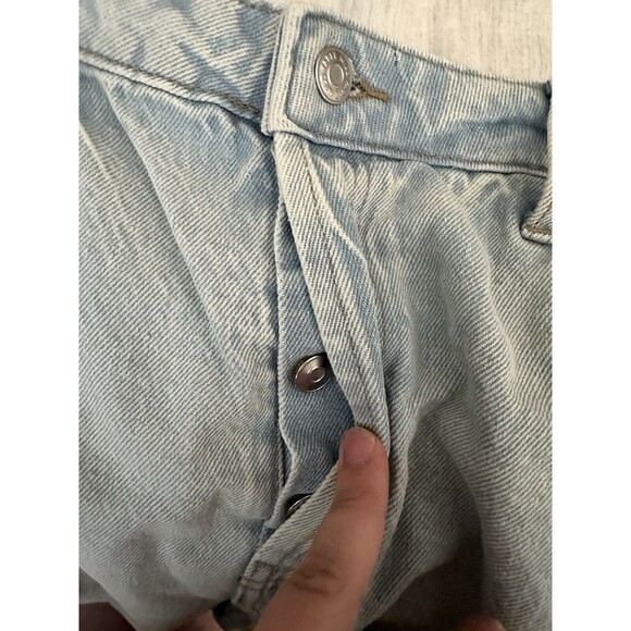 Wild Fable Womens Super High Rise Cutoff Shorts Size 16 Button Fly Mom Short - Picture 6 of 9